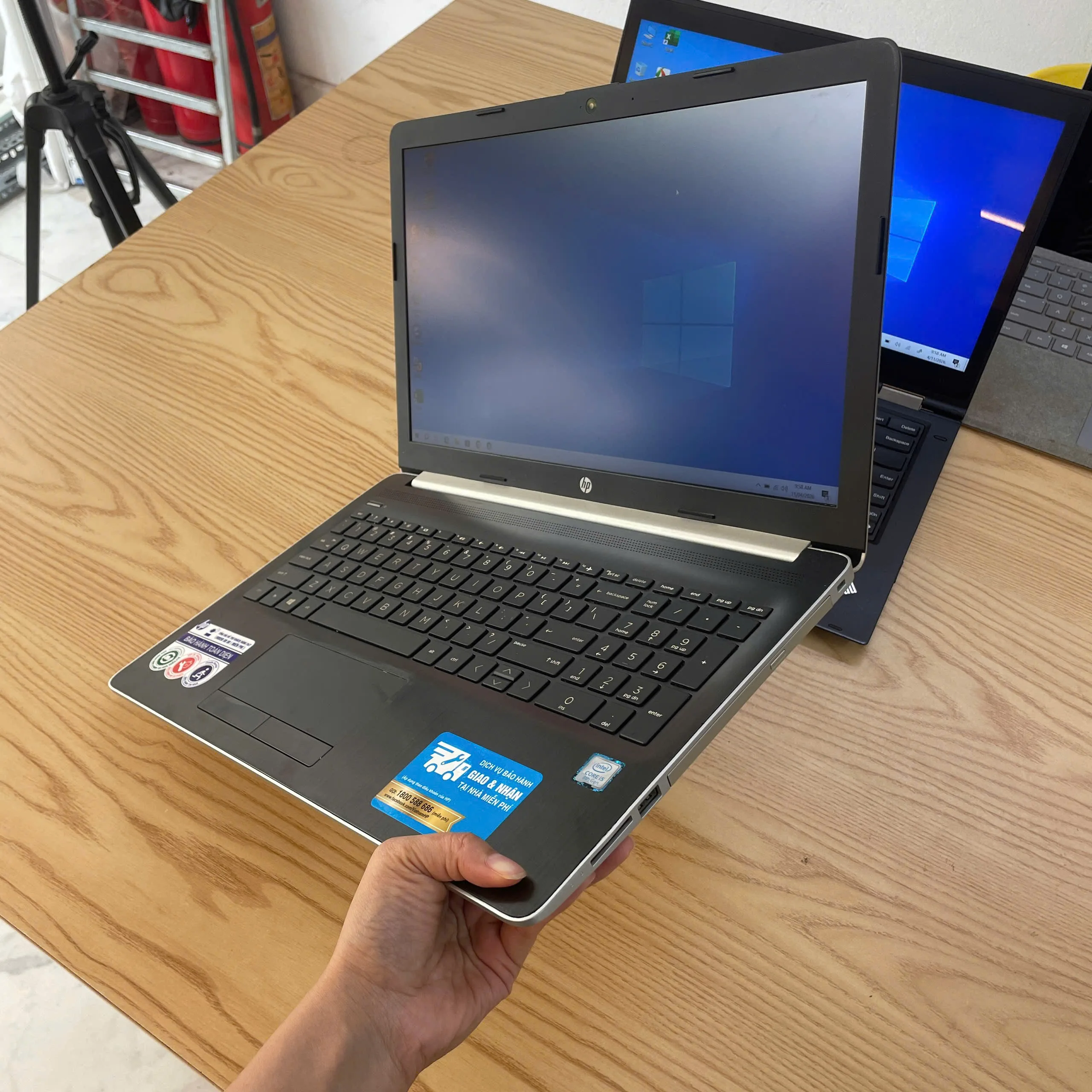 HP Laptop 15-da0xxx Core i5-8250U/ Ram 8GB/ SSD 128GB/ 15.6" Full HD