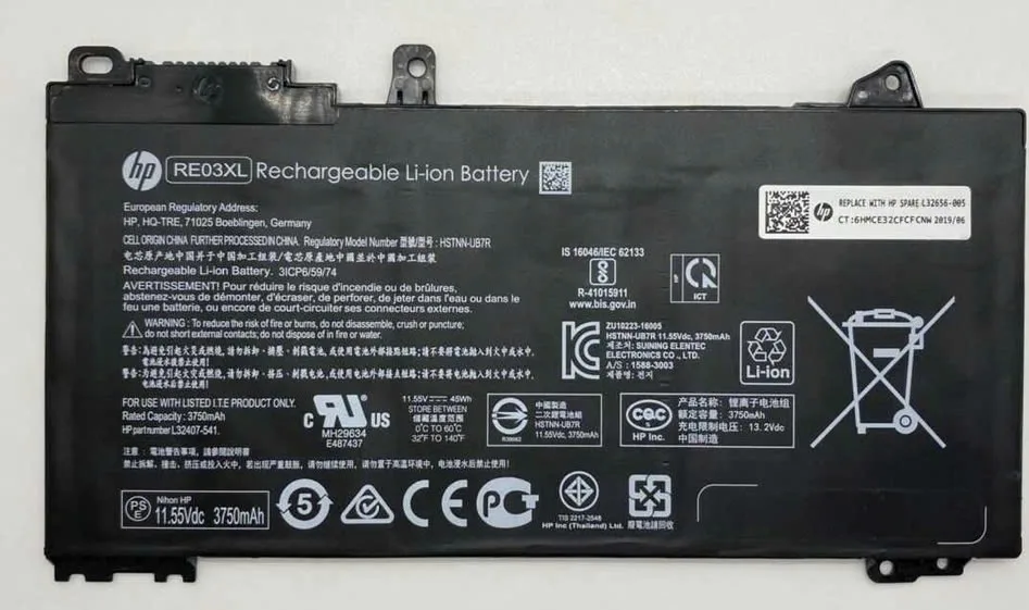 Pin HP 430-G6 (Bóc Máy)