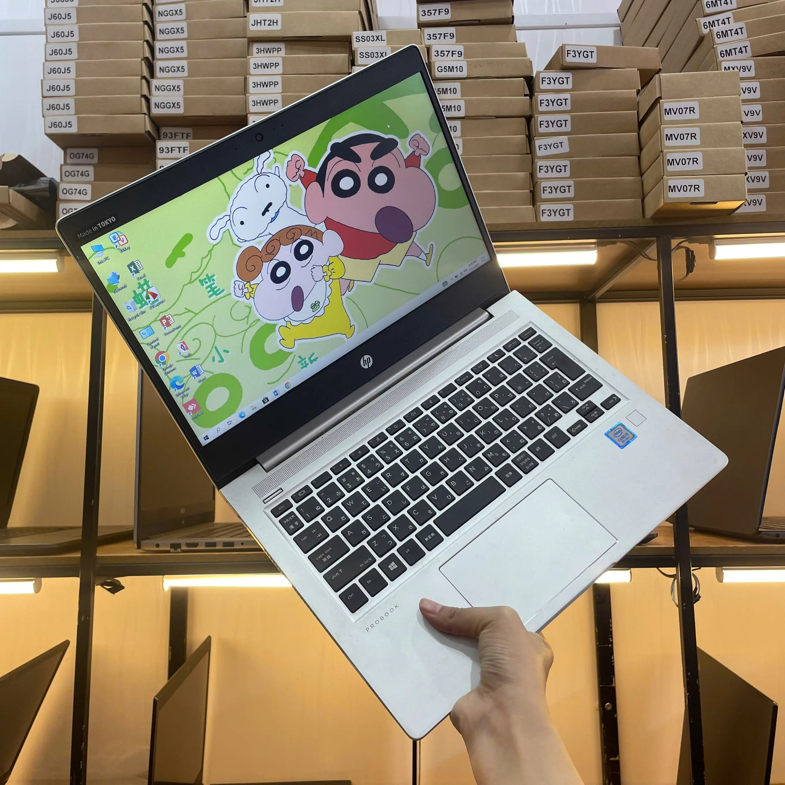 HP 430G6 core i3-8145u/Ram 4GB/SSD 128GB/màn 13.3 inch