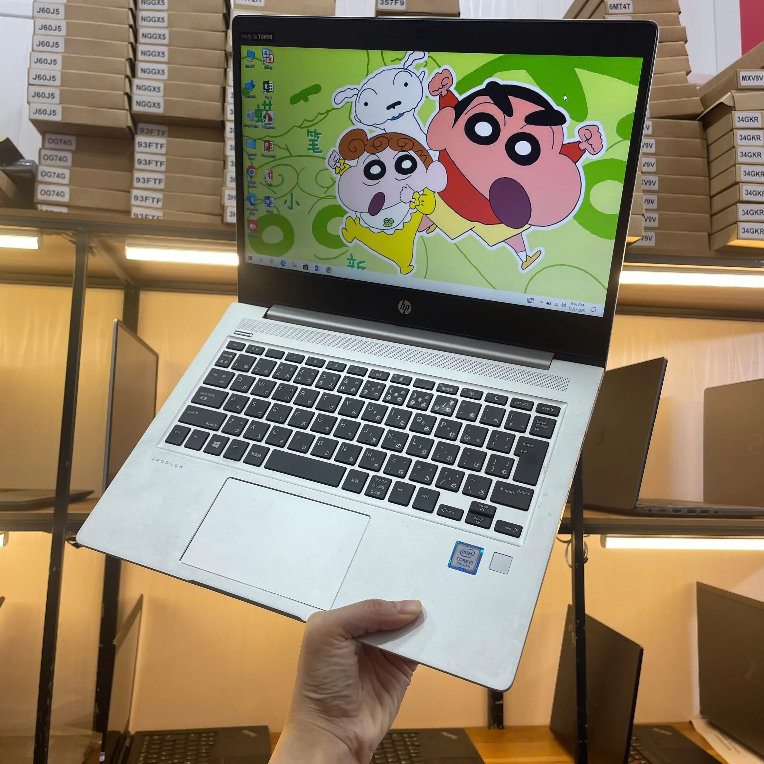 HP 430G6 core i3-8145u/Ram 4GB/SSD 128GB/màn 13.3 inch