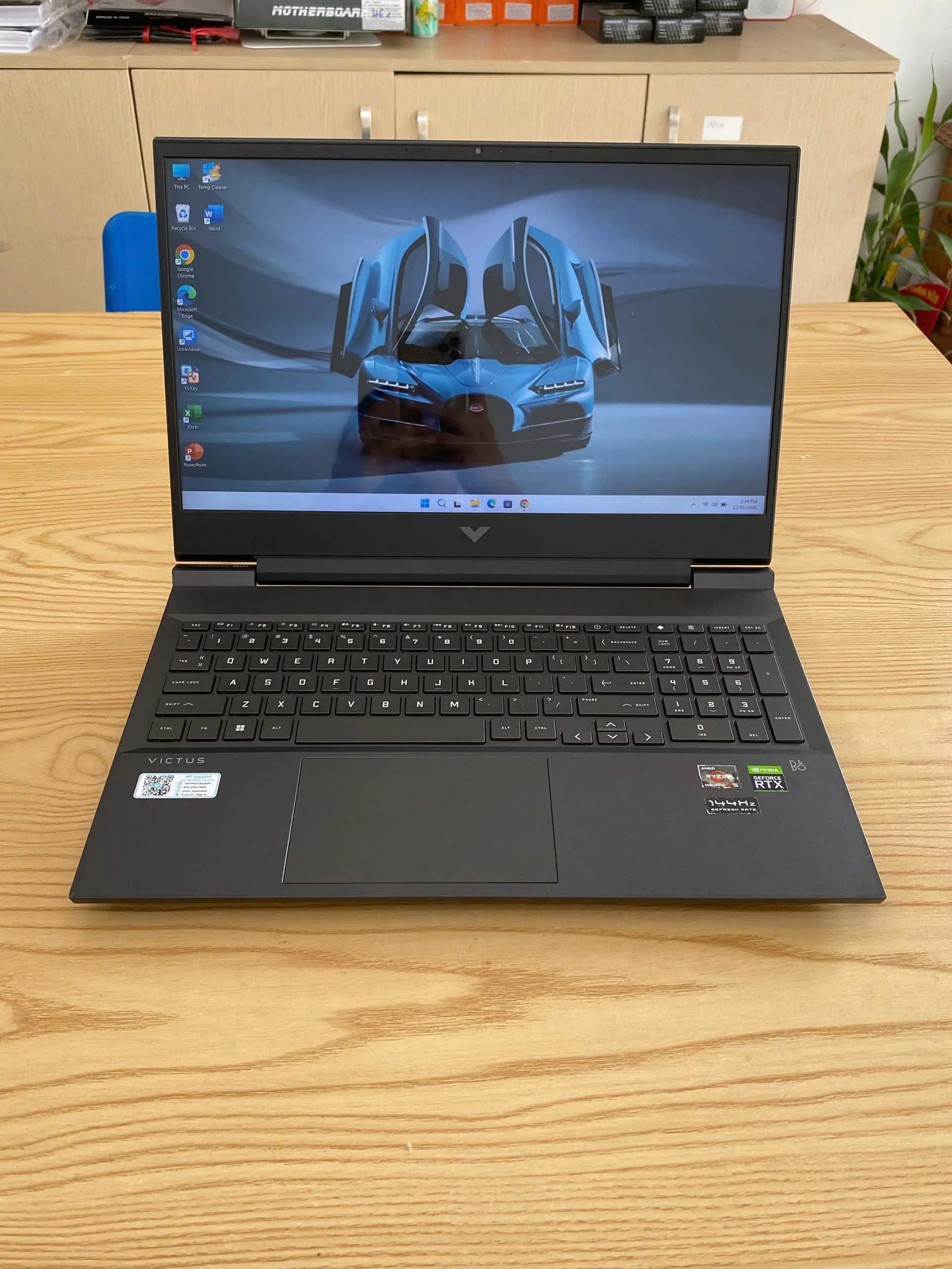 HP Victus 16-D0298TX core I5-11400H/Ram 8GB/SSD 512GB/Card 1650/màn 15.6"