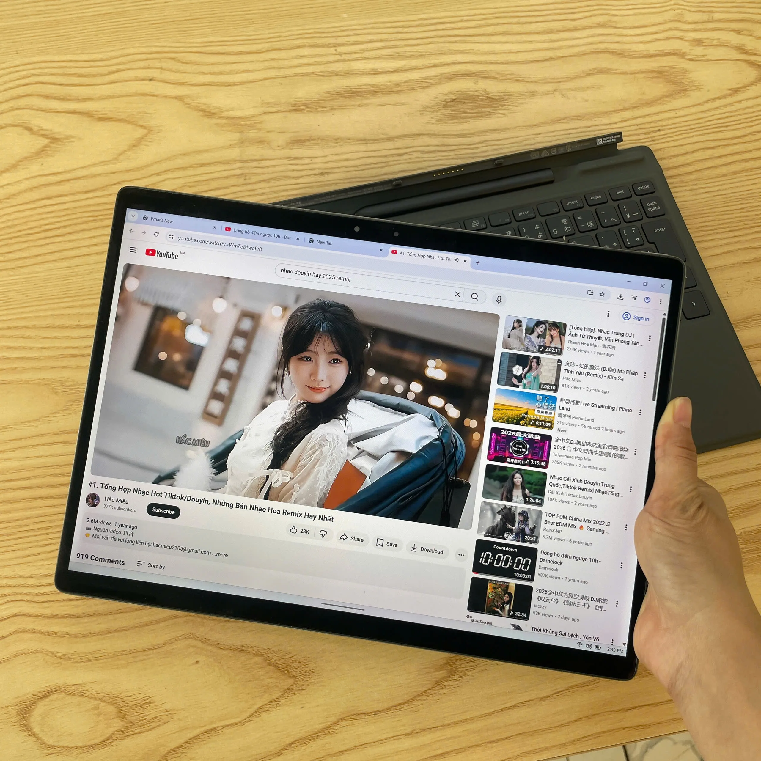 Dell Latitude 7320 detachable 2in1 core i5-1140G7/Ram 8Gb/SSD 256Gb/Màn hình 13.3"