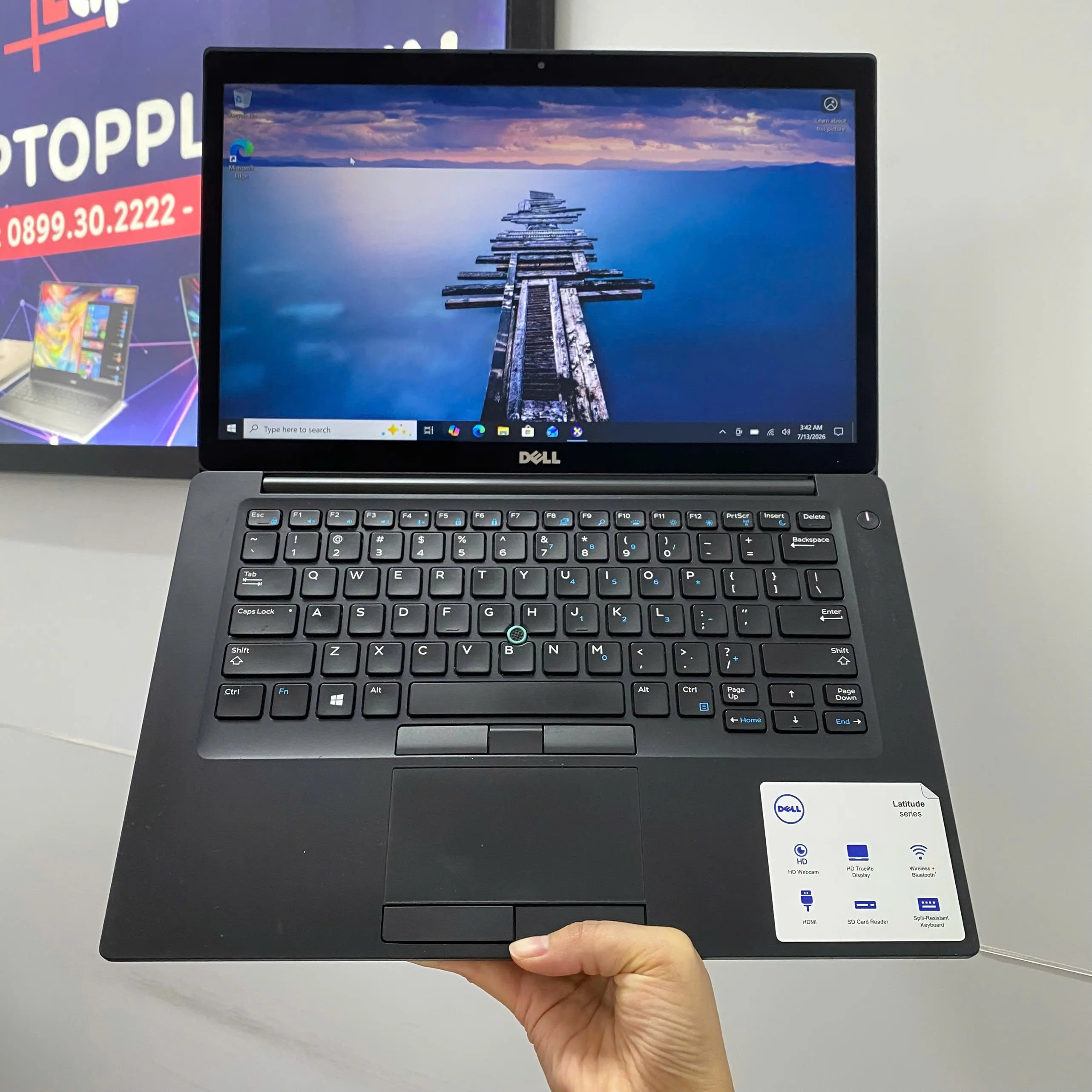 Dell Latitude E7480 core i5-6300u/Ram 8GB/SSD 256GB/màn 14.0inch