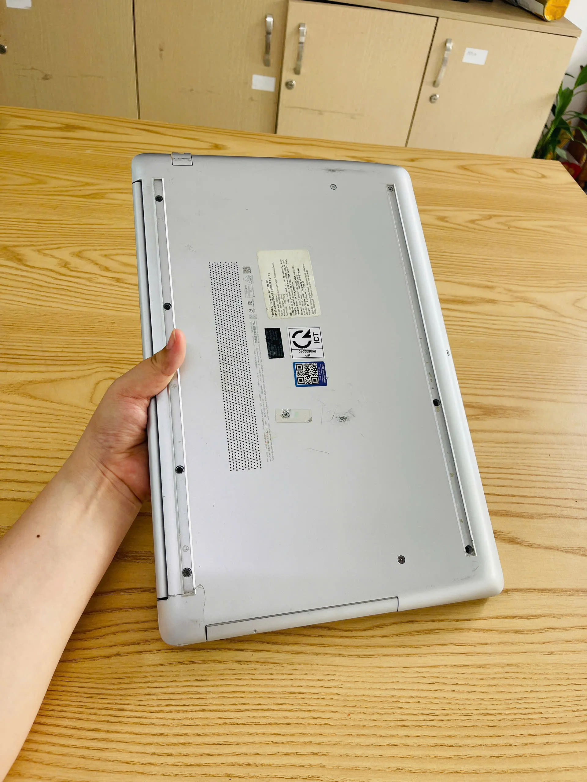 HP 15da core i3-7020u/Ram 4/SSD 128/màn 15.6inch