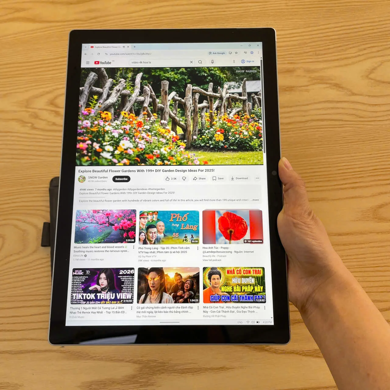 Surface Pro 6 i5-8350u/Ram 8GB/SSD 128GB/màn hình 12.5" cảm ứng