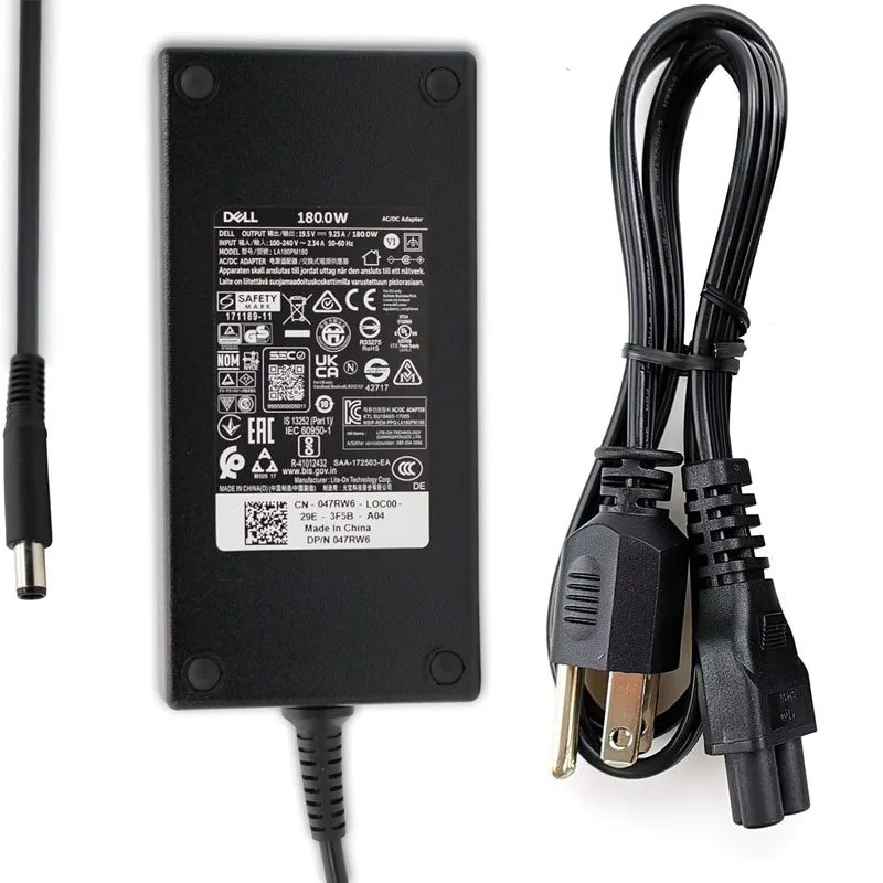 Sạc Dell chân to 180w