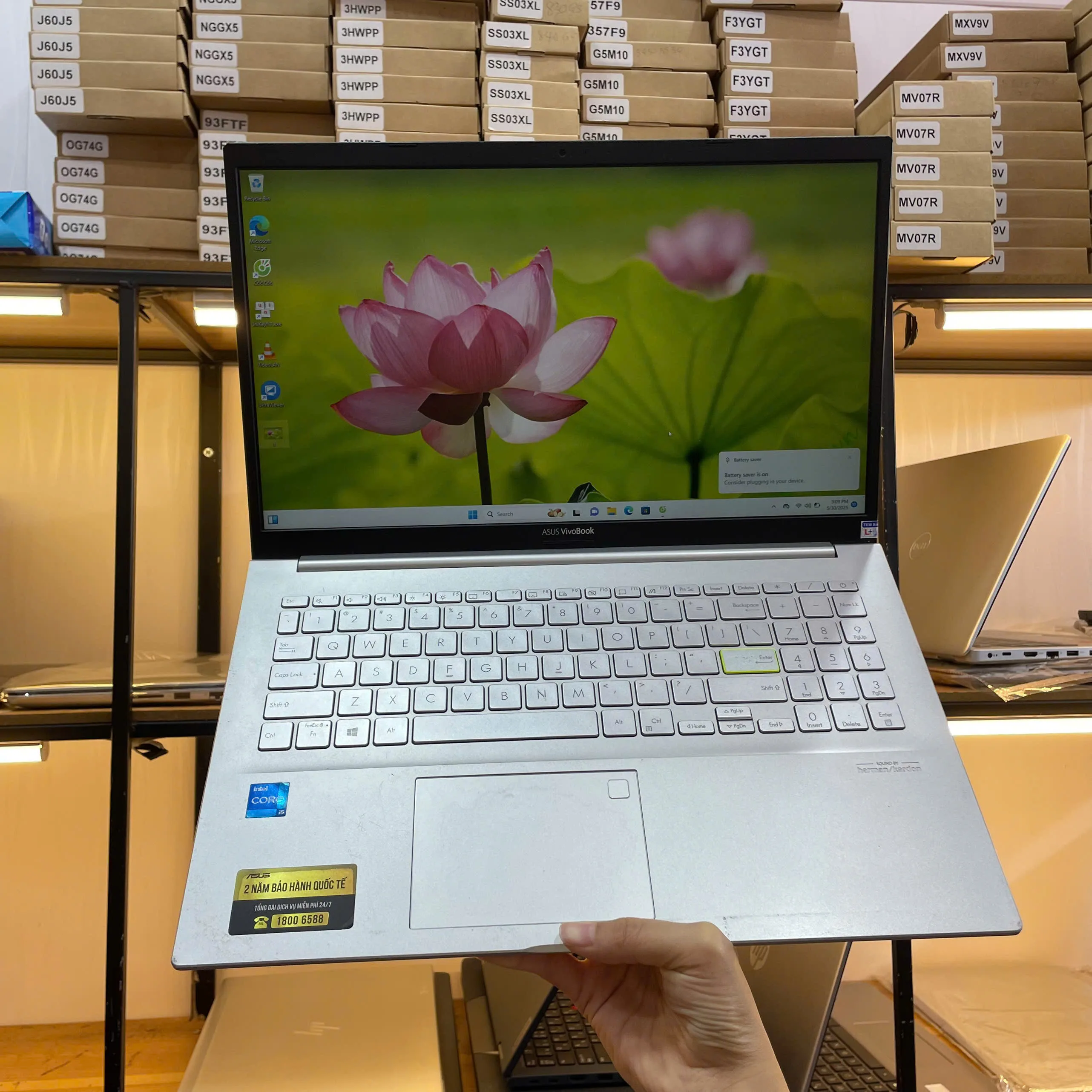Asus Vivobook A515E core i5-1135G5 ram 8gb ssd 256gb/Màn hình 15.6"