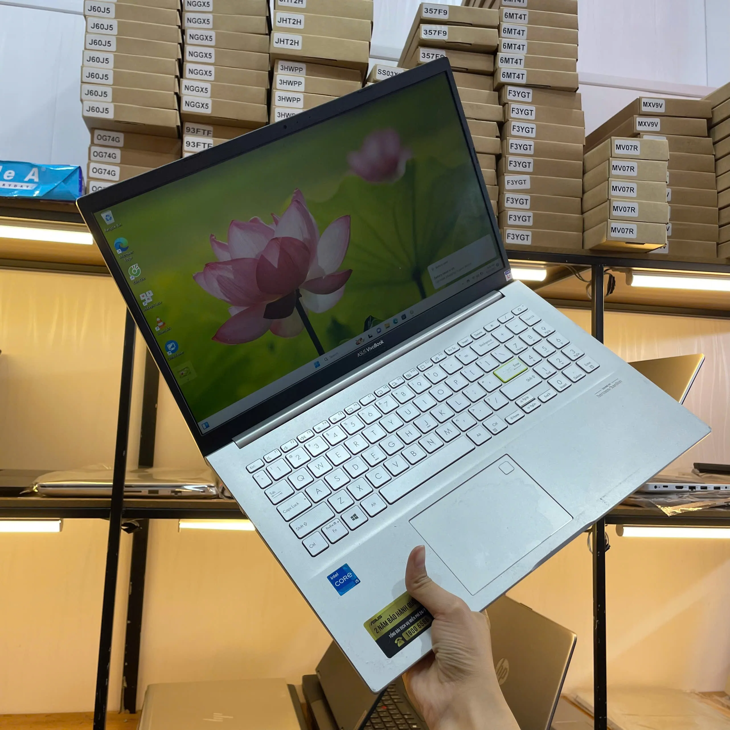 Asus Vivobook A515E core i5-1135G5 ram 8gb ssd 256gb/Màn hình 15.6"