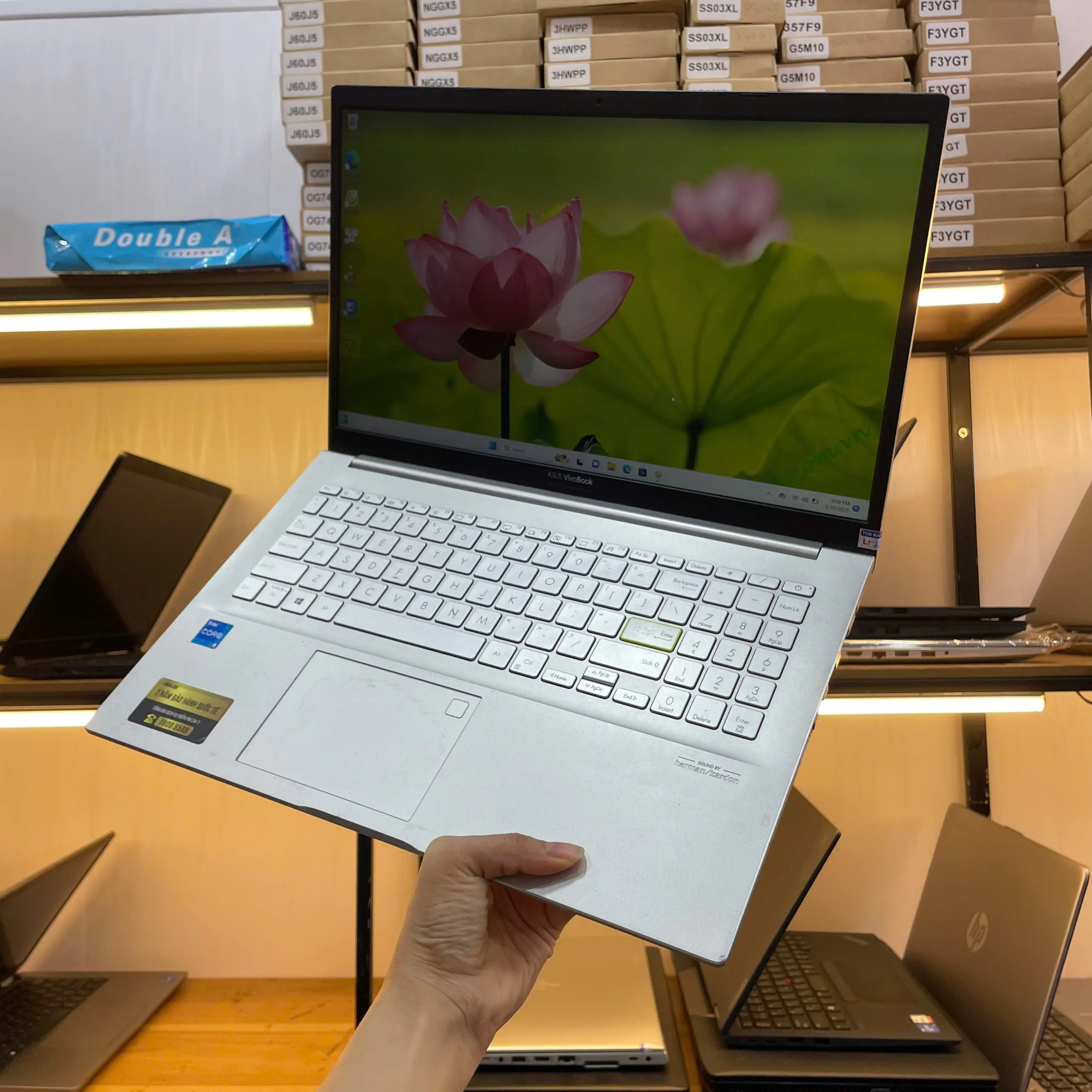 Asus Vivobook A515E core i5-1135G5 ram 8gb ssd 256gb/Màn hình 15.6"