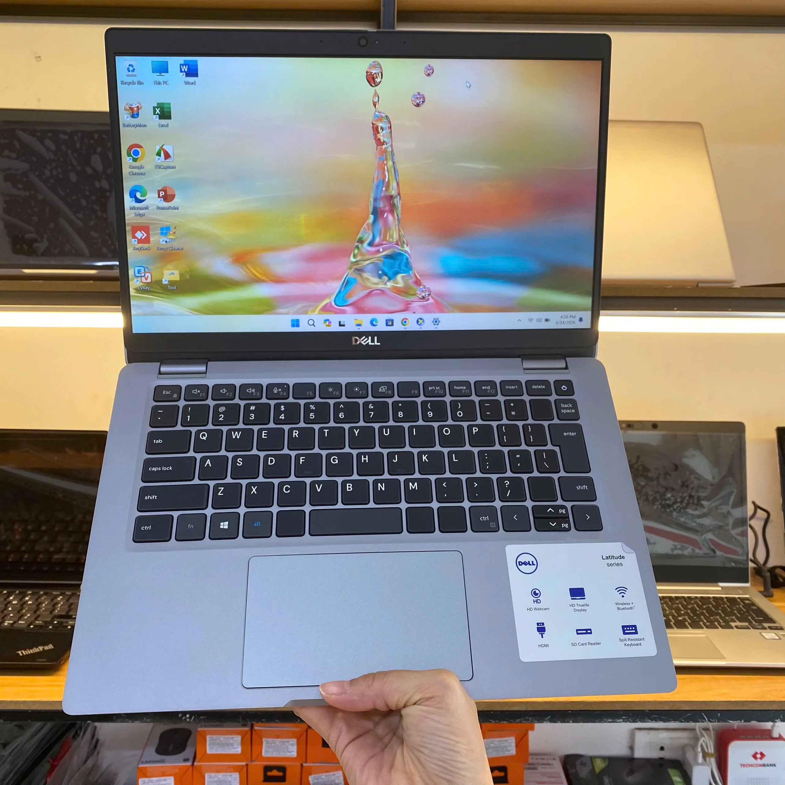 Dell Latitude 5320 Core i7-1185G7/Ram 32GB/SSD 256GB/Màn hình 13.3"