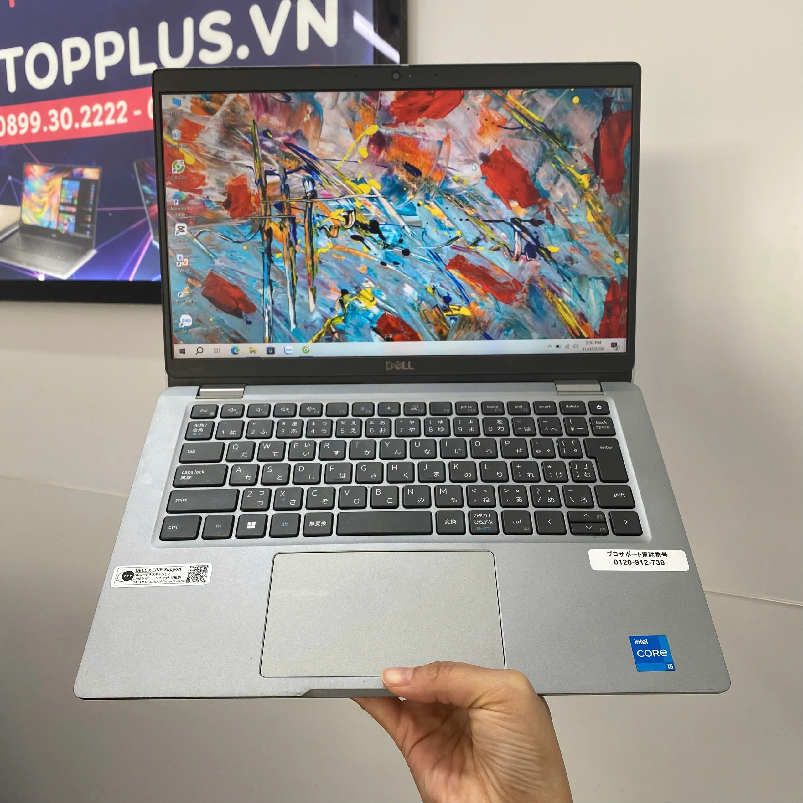 Dell Latitude 5320 core i5-1145G7 ram 8gb ssd 128gb/Màn hình 13.3"
