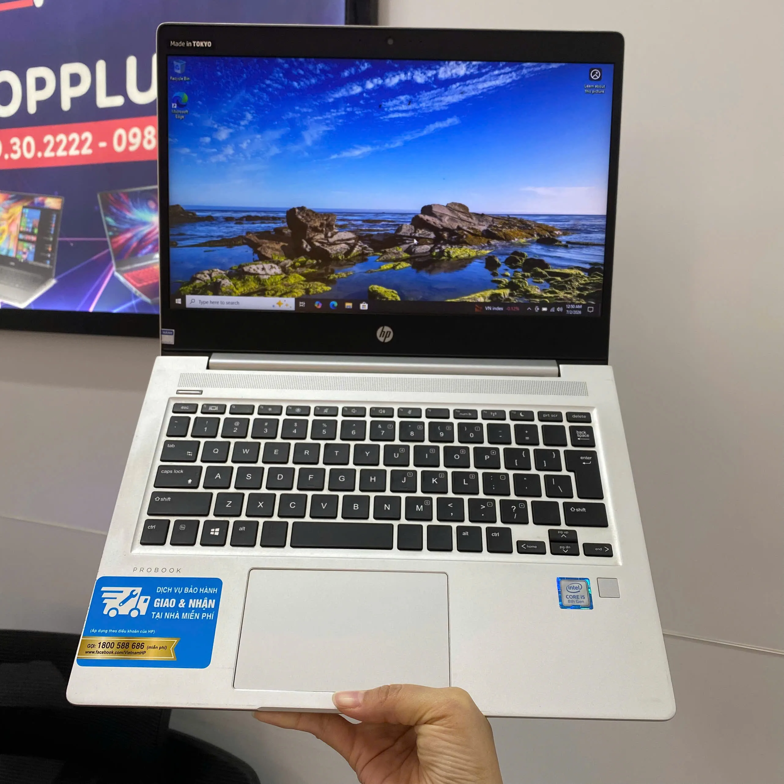 Hp Probook 430 G6 Core i5-8250U/ Ram 8GB/ SSD 256GB/ Màn hình 13.3"