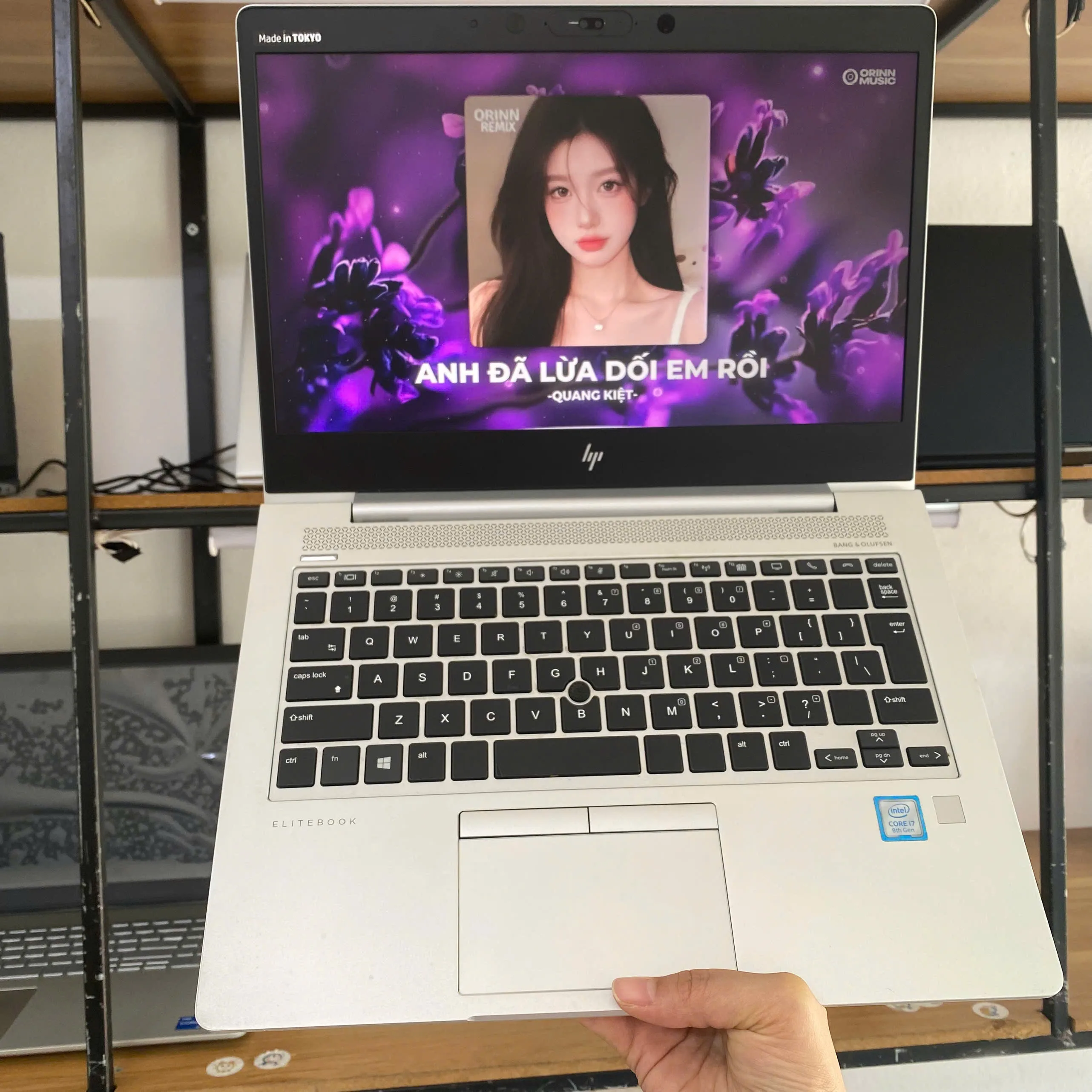Hp Elitebook 830 G5 Core i7-8550u/ Ram 8GB/ SSD 256GB/ Màn hình 13.3"