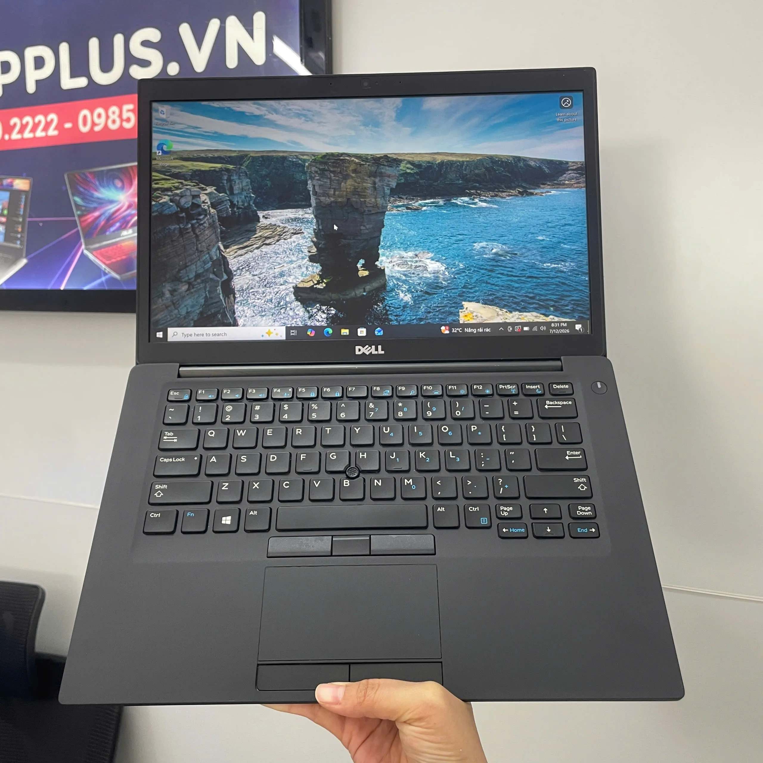Dell Latitude 7480 core i7-7600u ram 8gb ssd 240gb/Màn hình 14"
