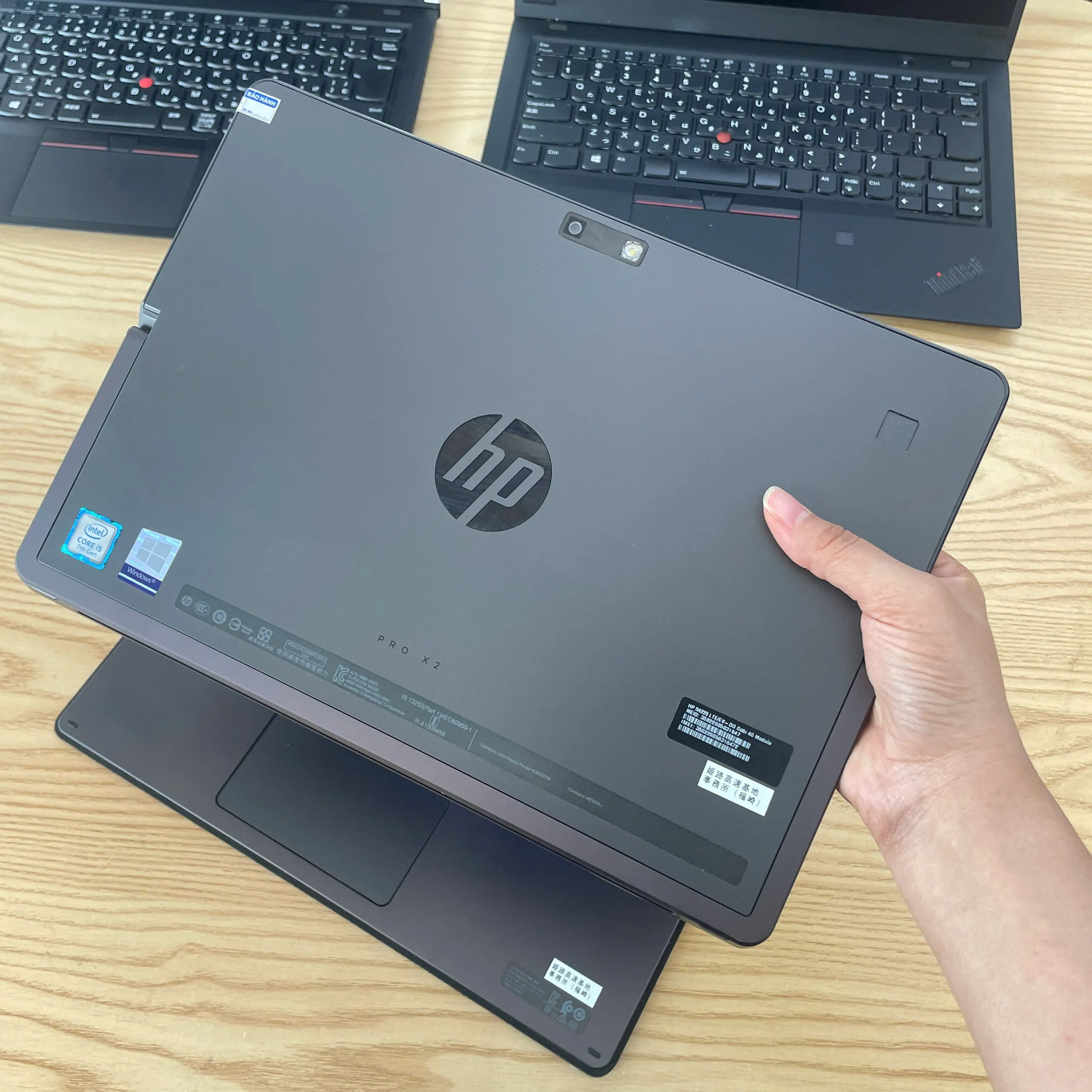 HP pro X2 612 G2 Core i5-7Y54/Ram 8GB/SSD 128GB/12.5" cảm ứng