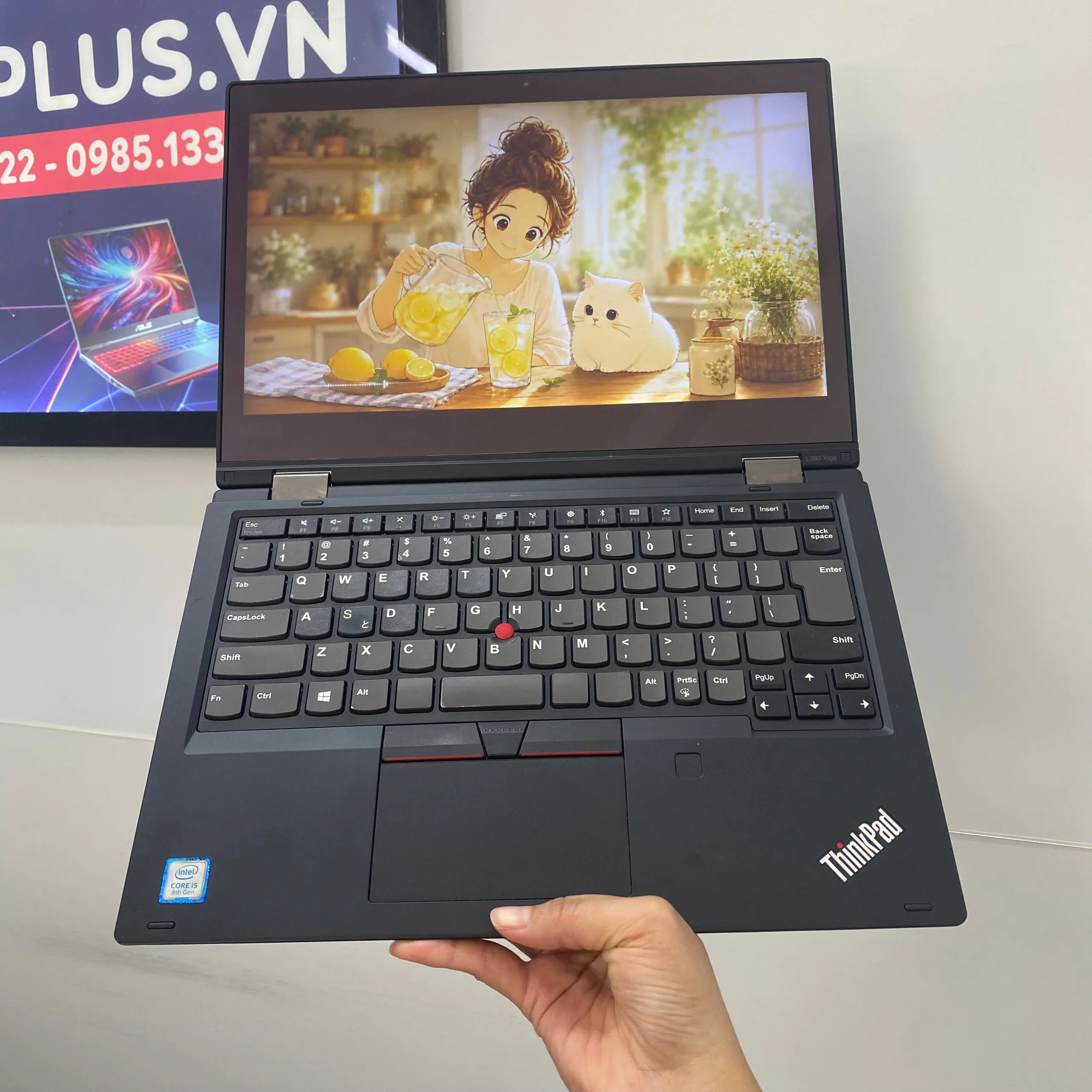 Thinkpad L380 Yoga core i5-8250u/ram 8gb/ssd 256gb