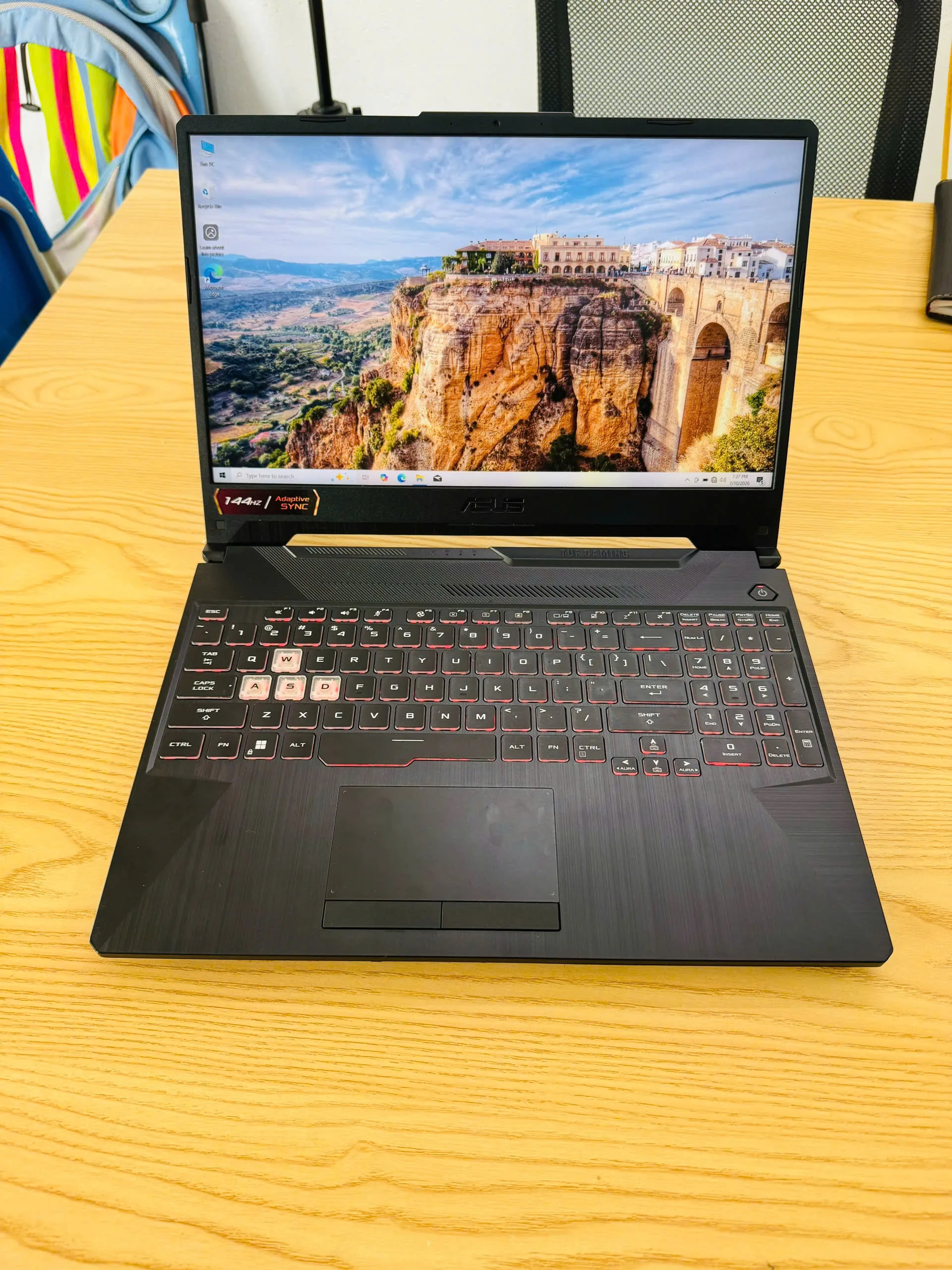 Asus TUF FX506 core i5-10300H ram 8gb ssd 512gb/Card 1650Ti/Màn hình 15.6"