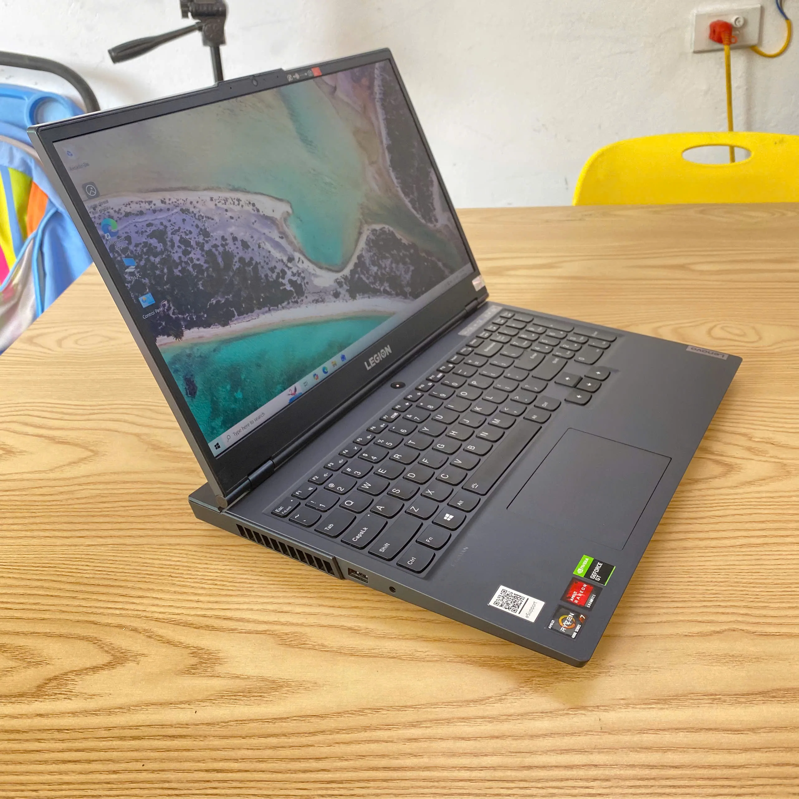 Lenovo Legion 5 AMD Ryzen 7-4800H ram 16 ssd 512/card 1660ti/màn 15.6"