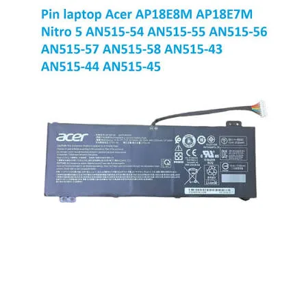 Pin Acer AP18E8M AP18E7M AN715-51 Zin