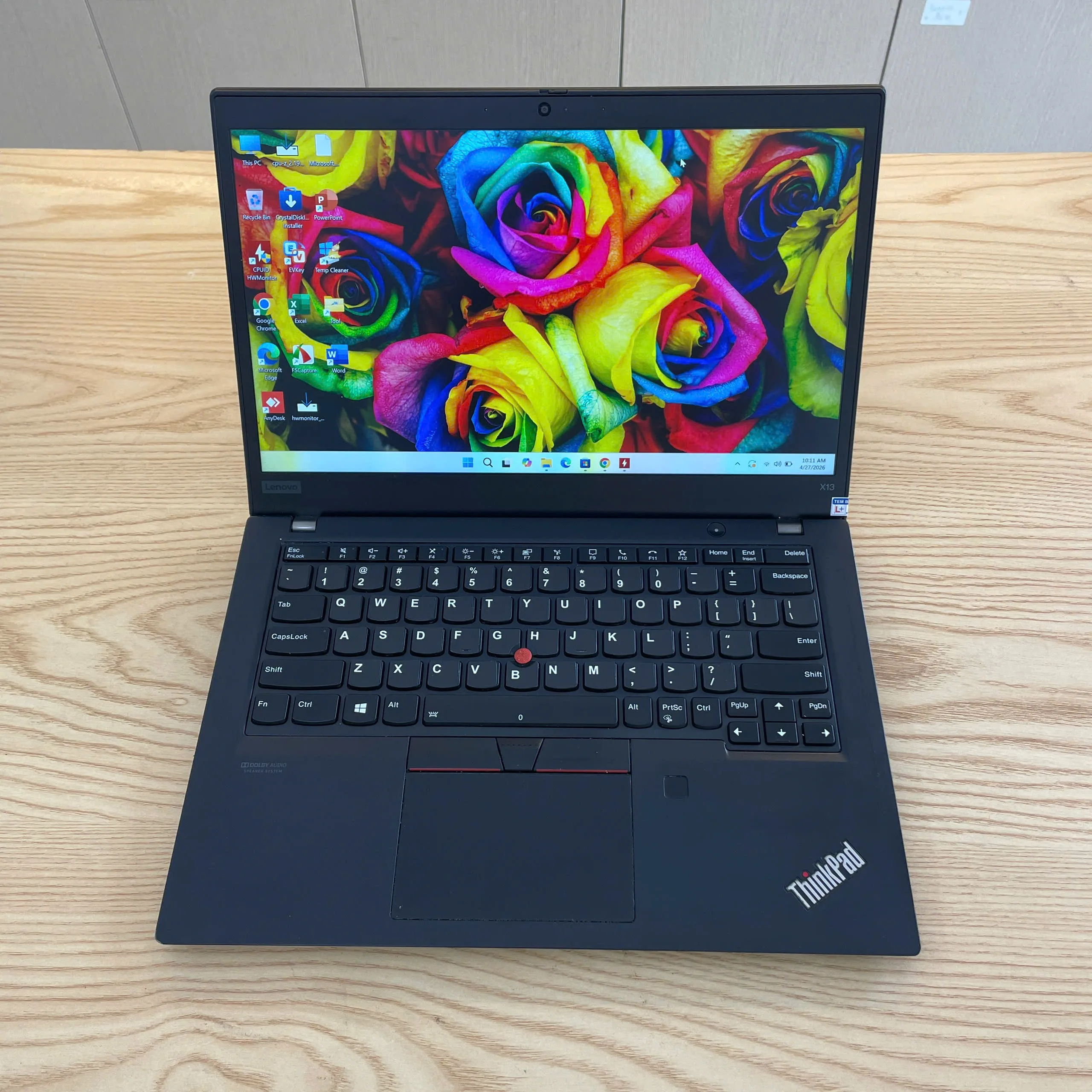 Lenovo Thinkpad x13 gen 1 Core i5-10310U/ Ram 8GB/ SSD 256GB/ Màn hình 13.3" FHD