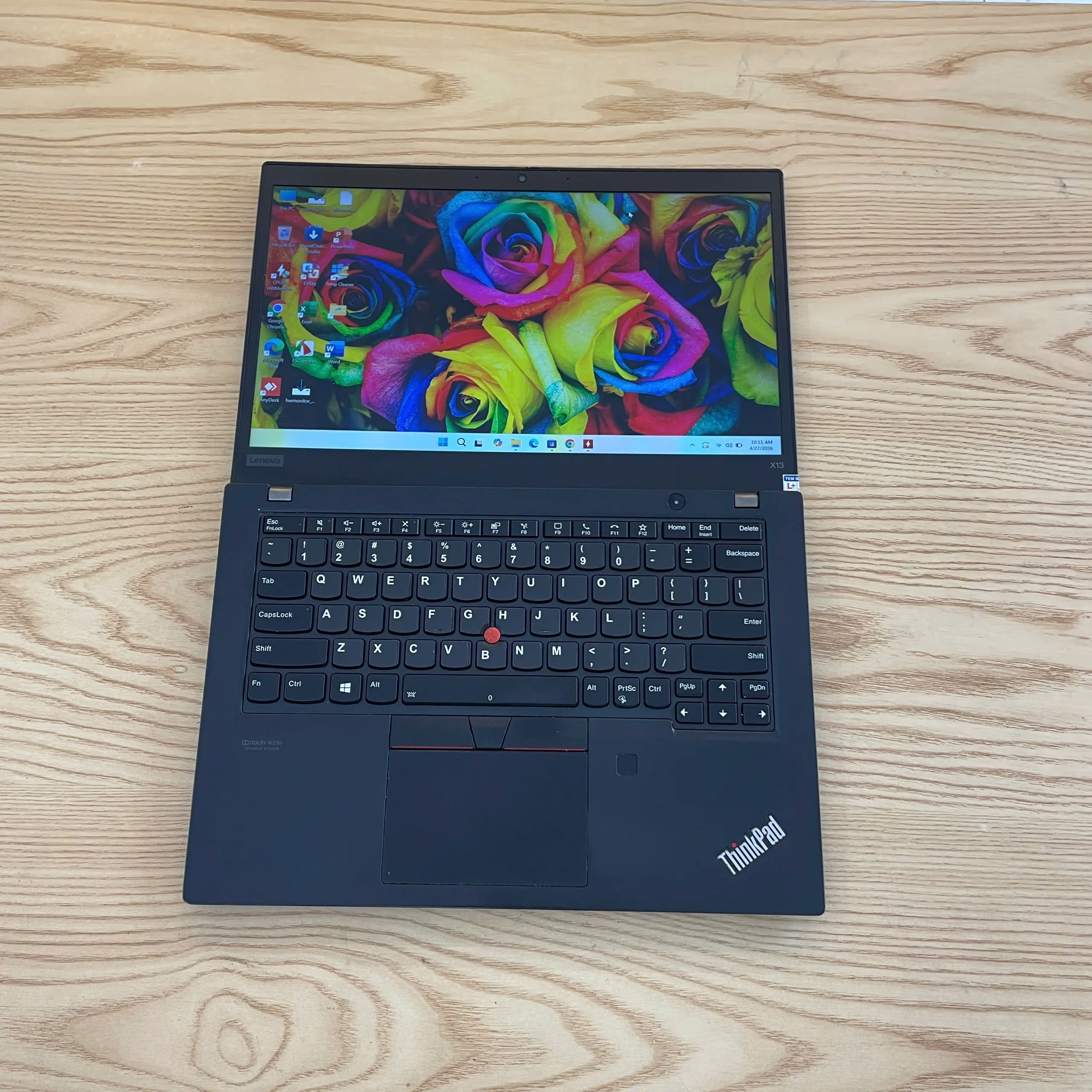 Lenovo Thinkpad x13 gen 1 Core i5-10310U/ Ram 8GB/ SSD 256GB/ Màn hình 13.3" FHD