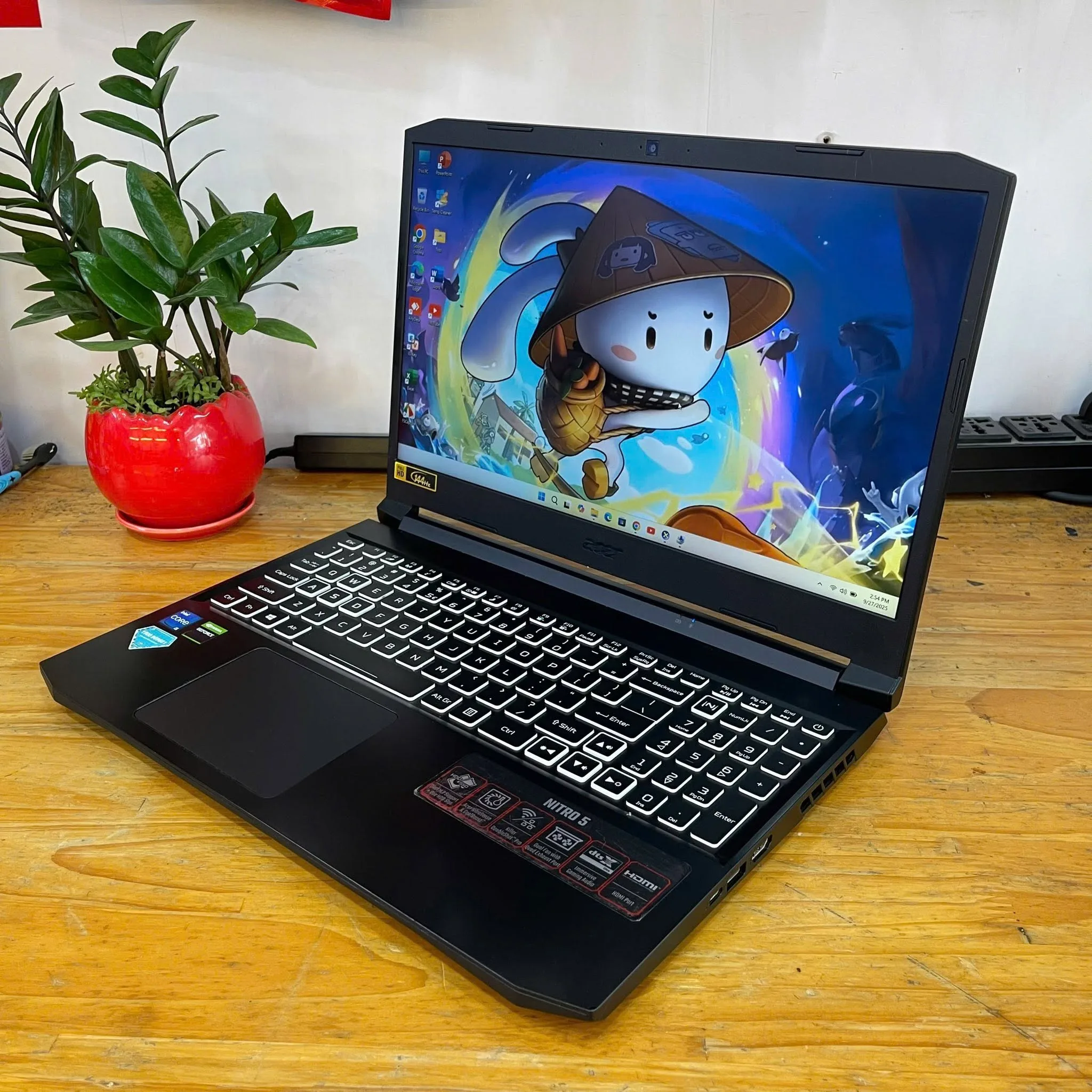 Acer A515-44 Ryzen 5-4600H ram 8gb ssd 256gb/gtx 1650/Màn hình 15.6"