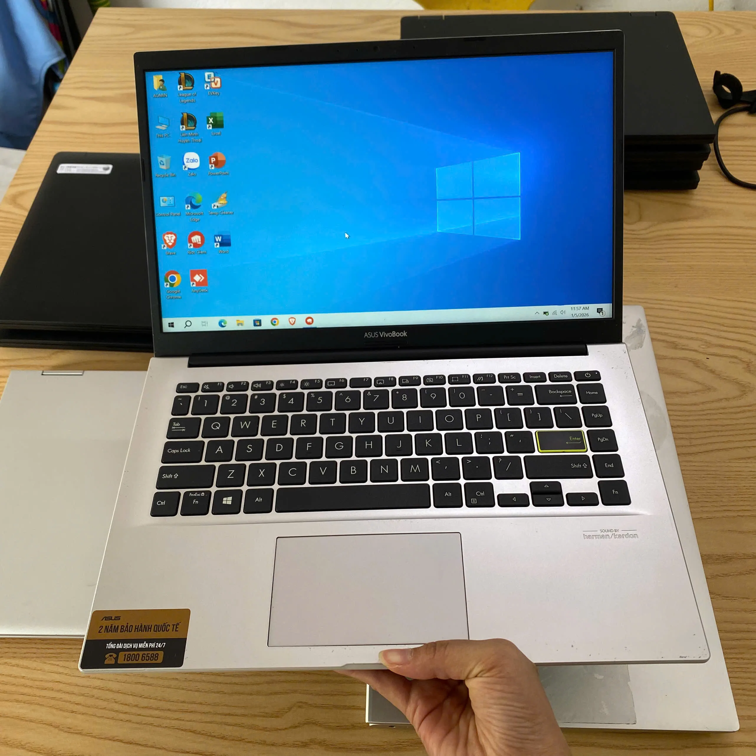 Asus X4217AY core i3-1005G1 ram 4gb ssd 128gb/Màn hình 14"