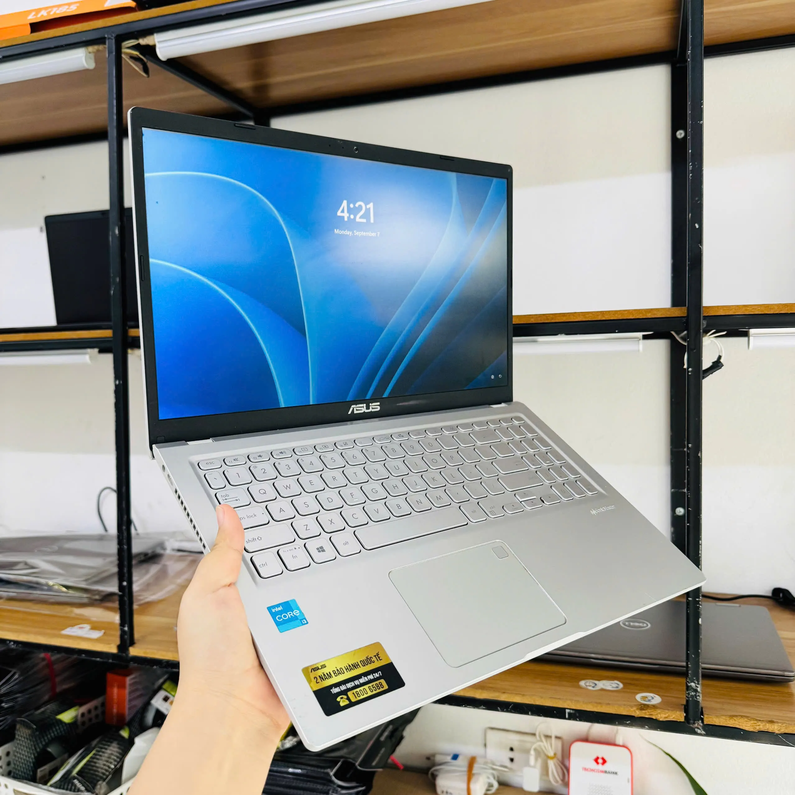 Asus X515EA core i3-1115G4 ram 4gb ssd 128gb/Màn hình 15.6"
