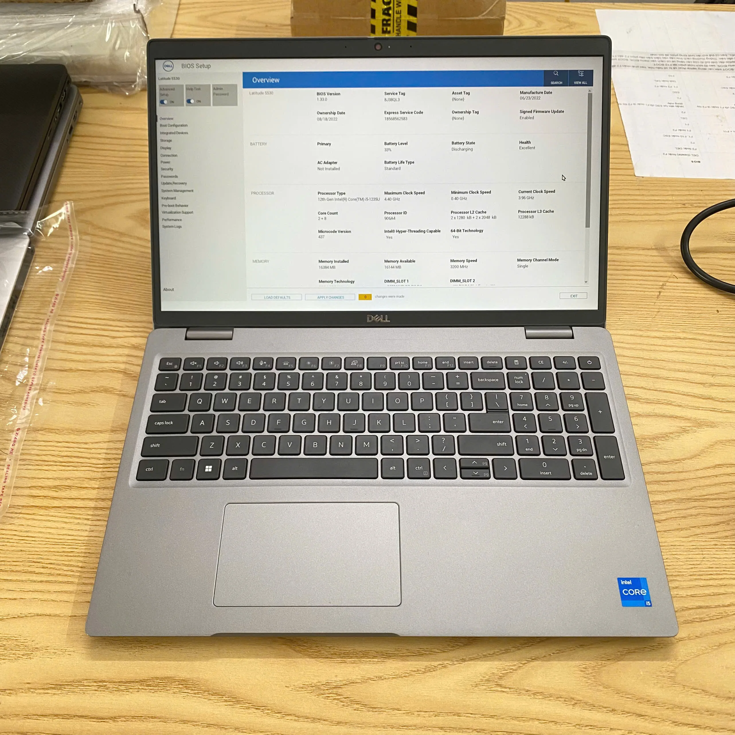 Dell Latitude 5530 core i7-1255U ram 8gb ssd 256gb/Màn hình 15.6"