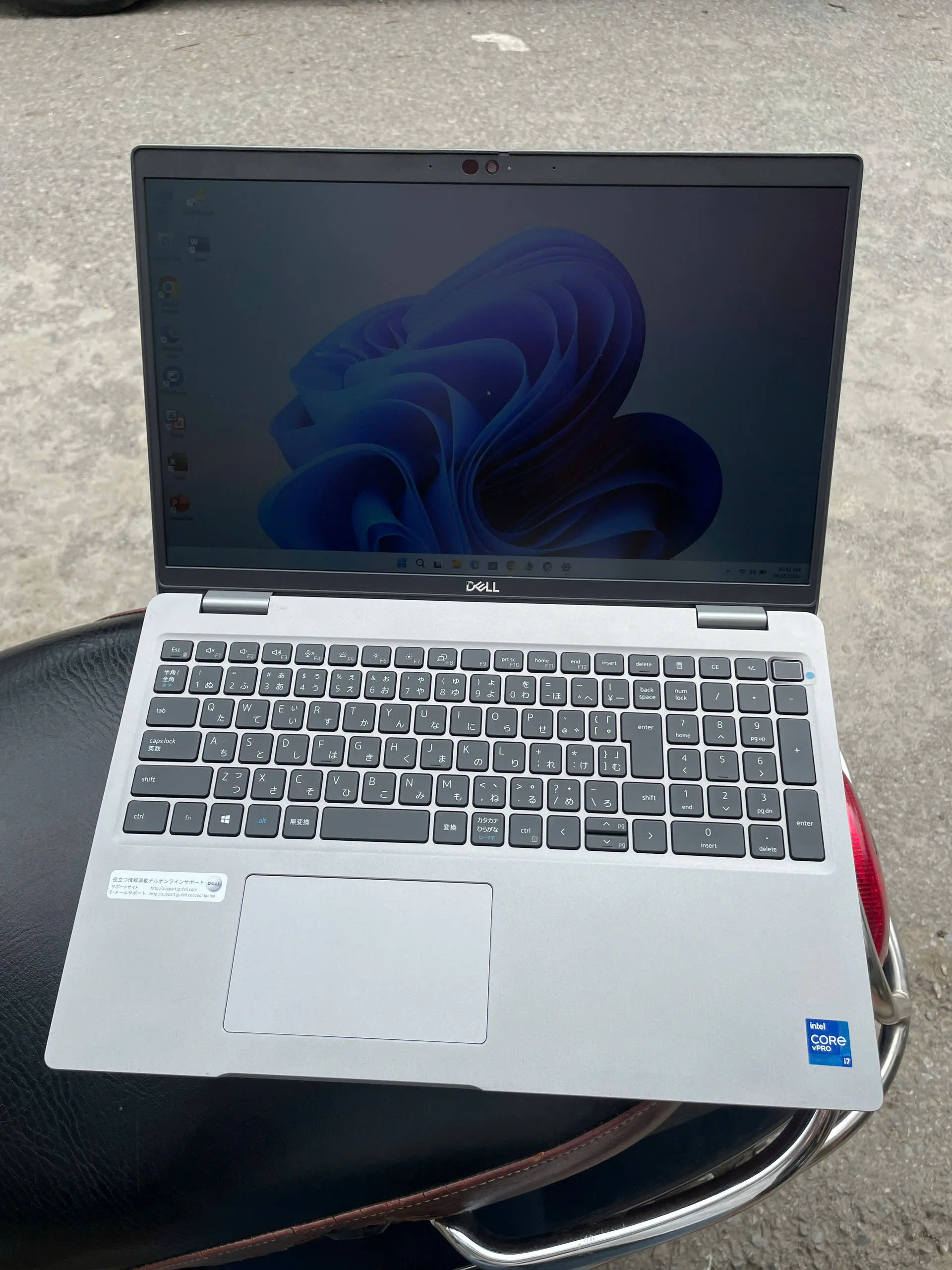 Dell Precision 3560 core i7-1185G7 ram 8gb ssd 256gb/Card T500/Màn hình 15.6"