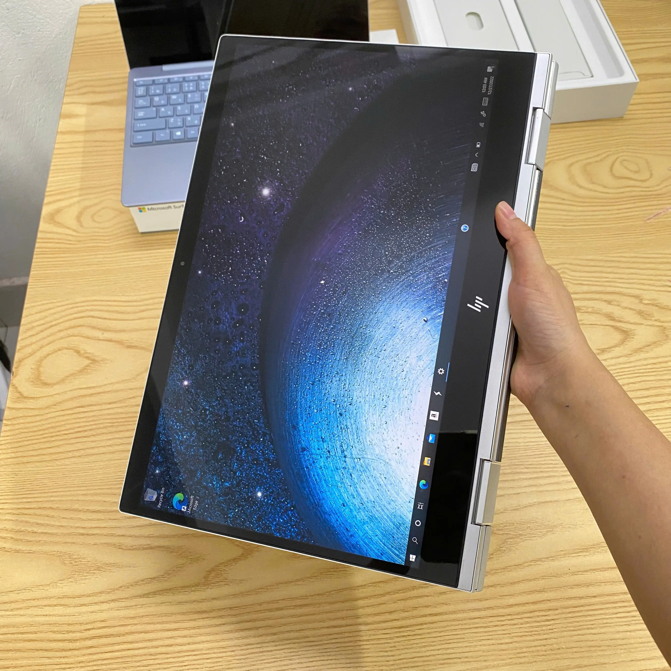 HP Envy x360 Convertible core i7-8565U Ram 16GB DDR4 | 256GB SSD | màn 15.6" cảm ứng xoay gập 360