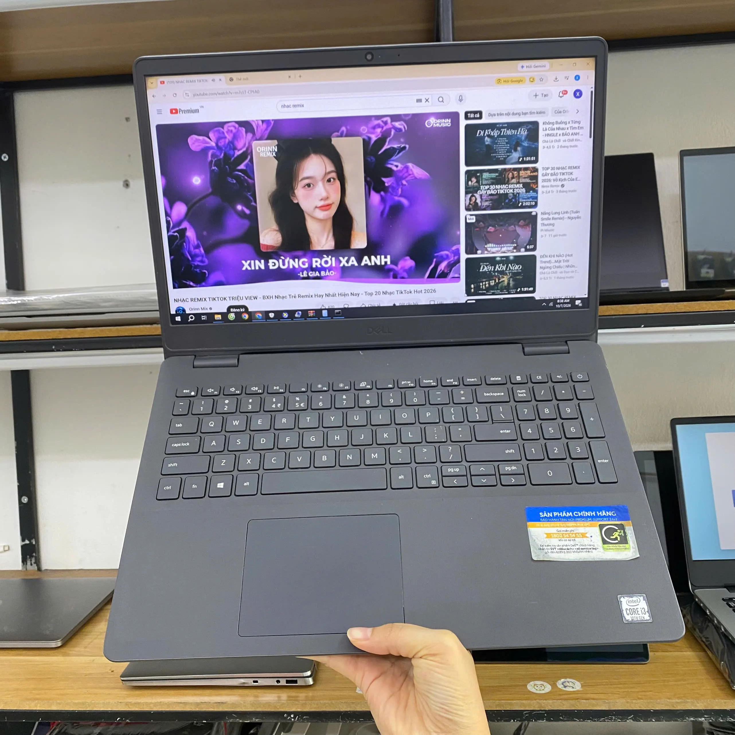 Dell Inspiron 3501 Core i3-1005G1/Ram 4GB/SSD 120GB/Màn hình 15.6"