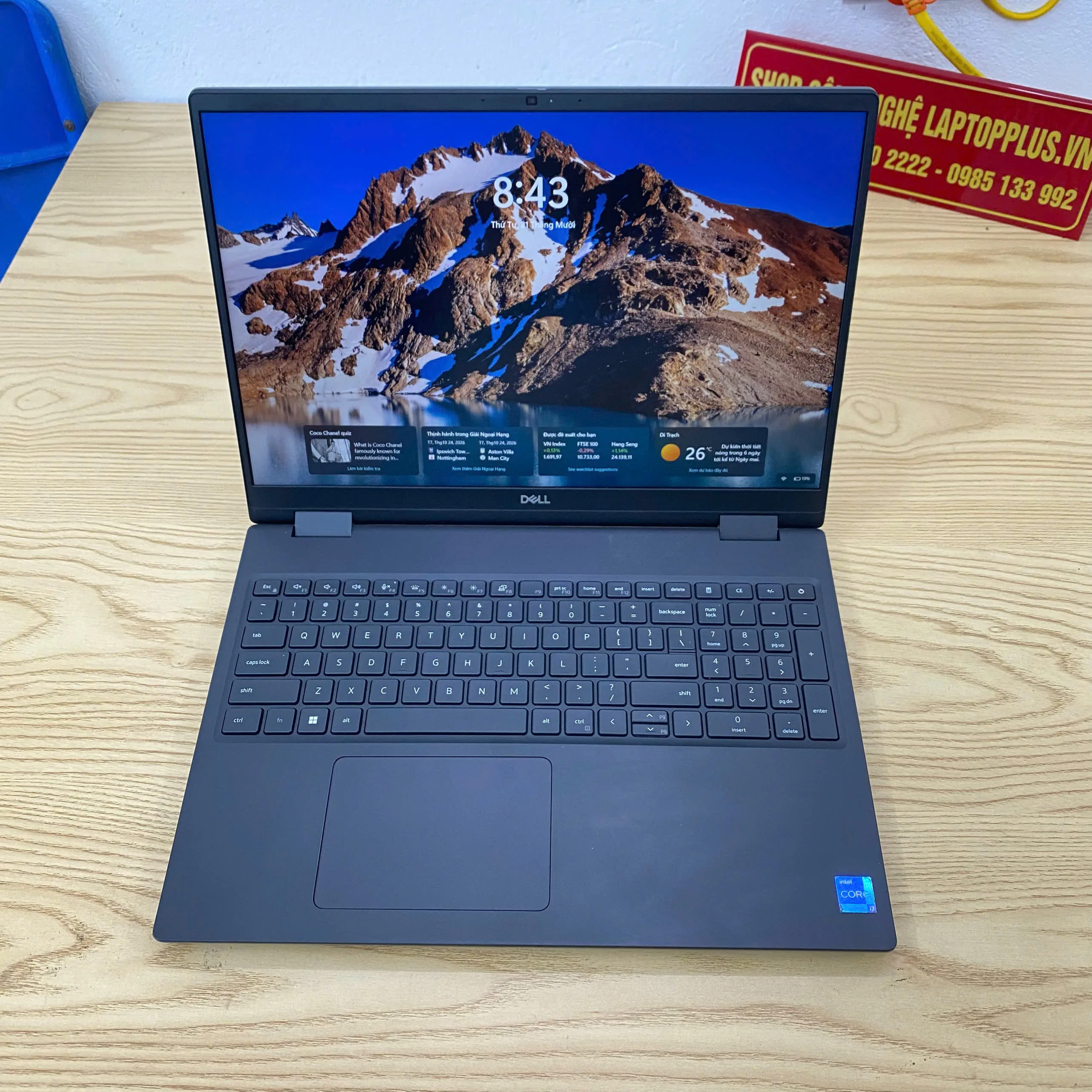 Dell Precision 7670 RAM 32GB | SSD NVMe 512GB NVIDIA RTX A2000 8GB màn 15.6"
