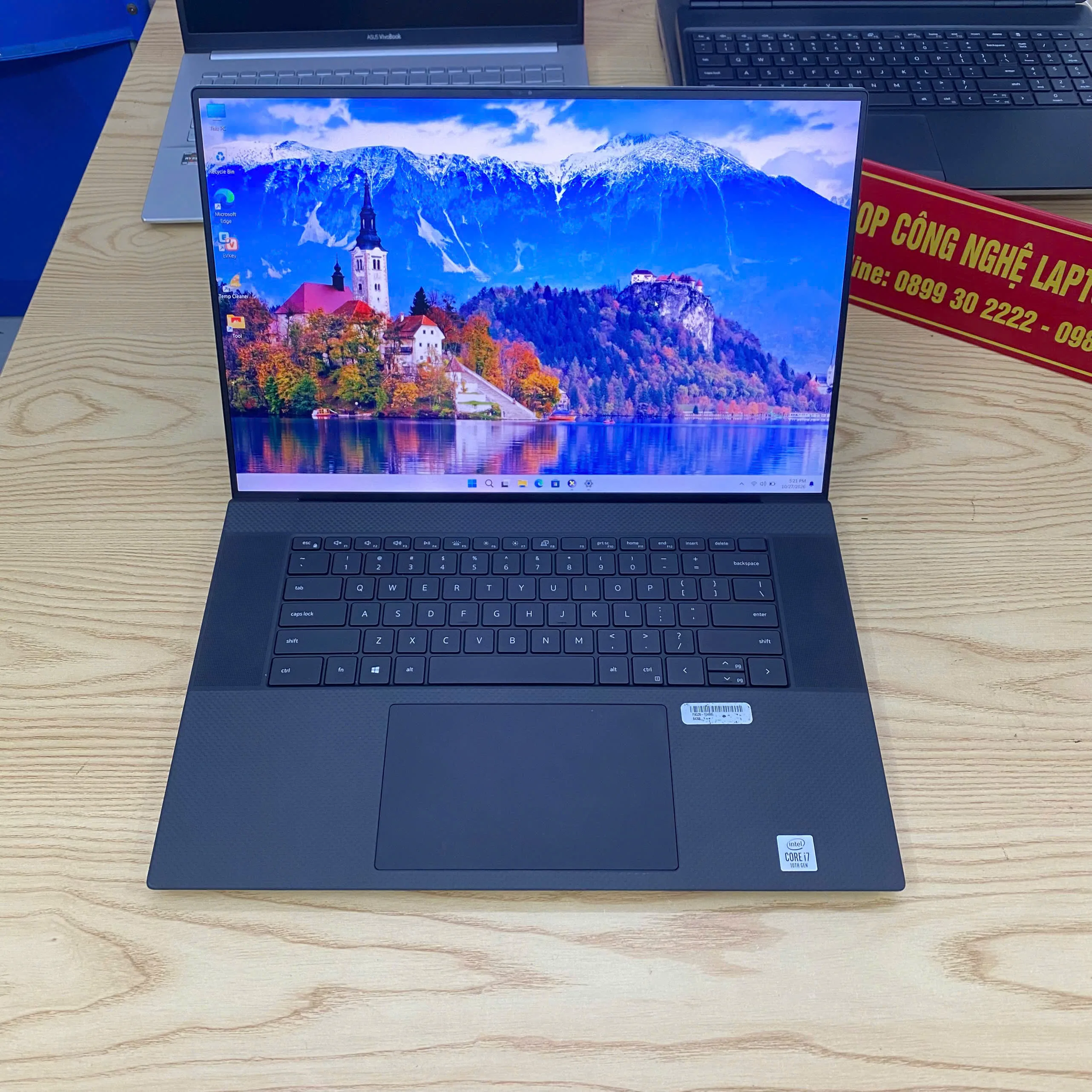 Dell XPS 9700 core i7-10750H/Ram 16GB/SSD 512GB/GTX 1650Ti/màn 17inch