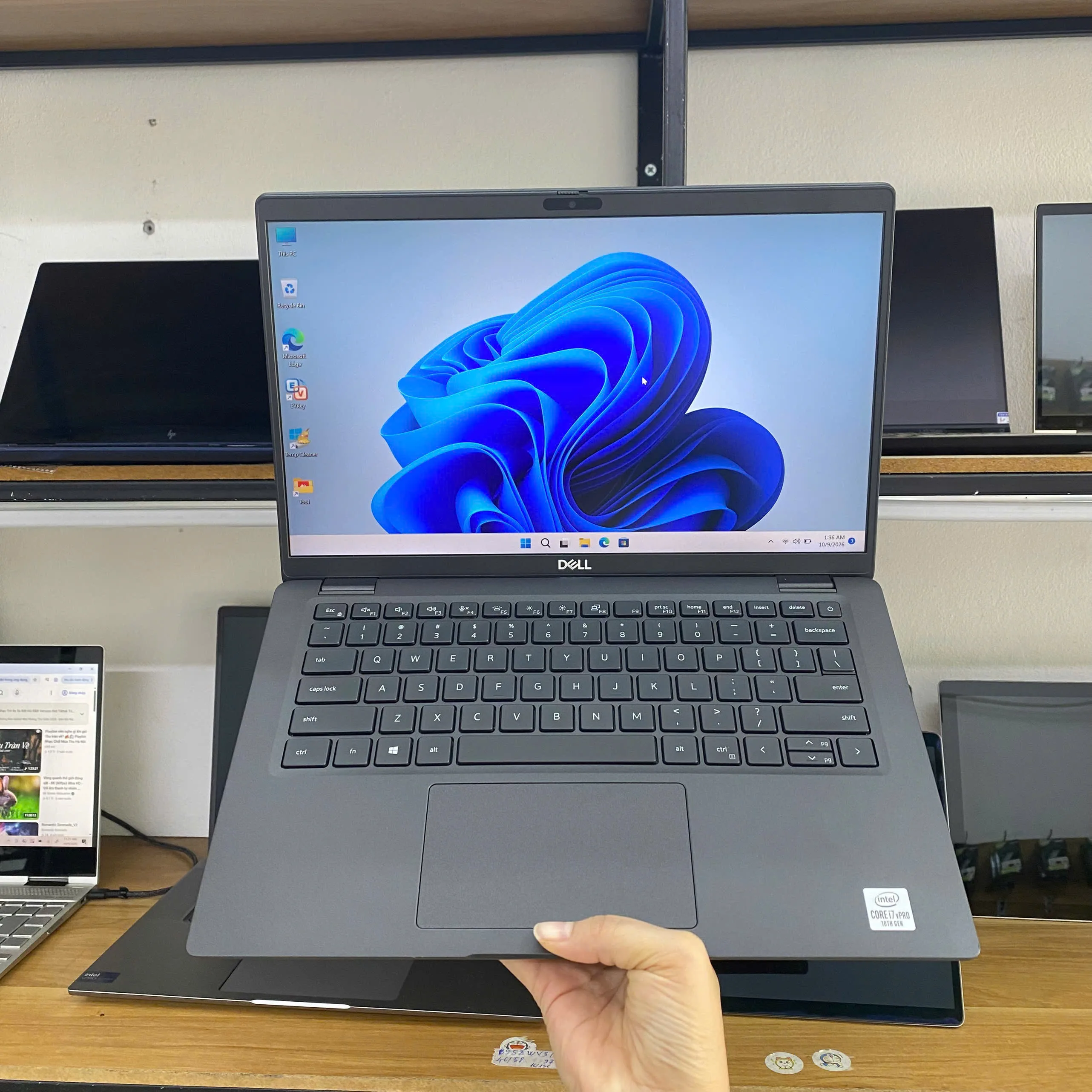 Dell Latitude 7410 core i7-10610U / 16GB RAM / SSD 256/ màn 14"FHD
