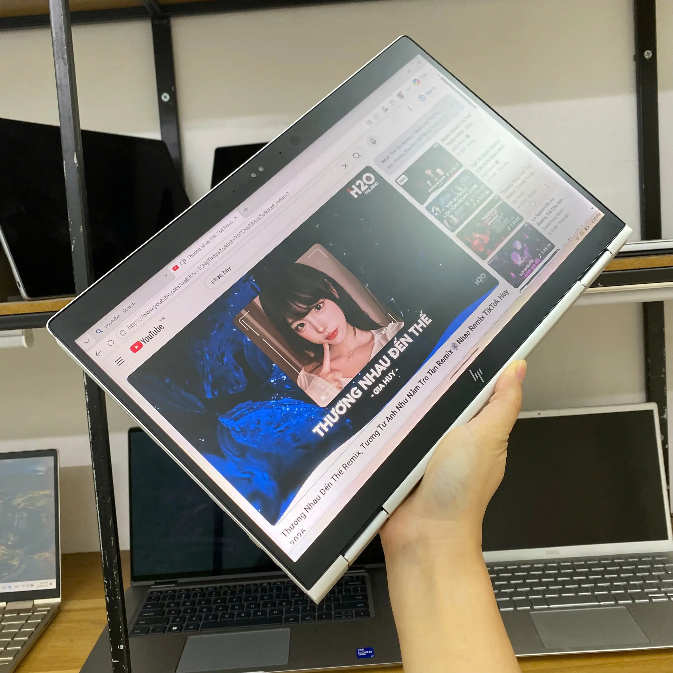 HP EliteBook x360 1030 G3 core i7-8558u/Ram 16GB/SSD 256GB/14" touch xoay gập 360