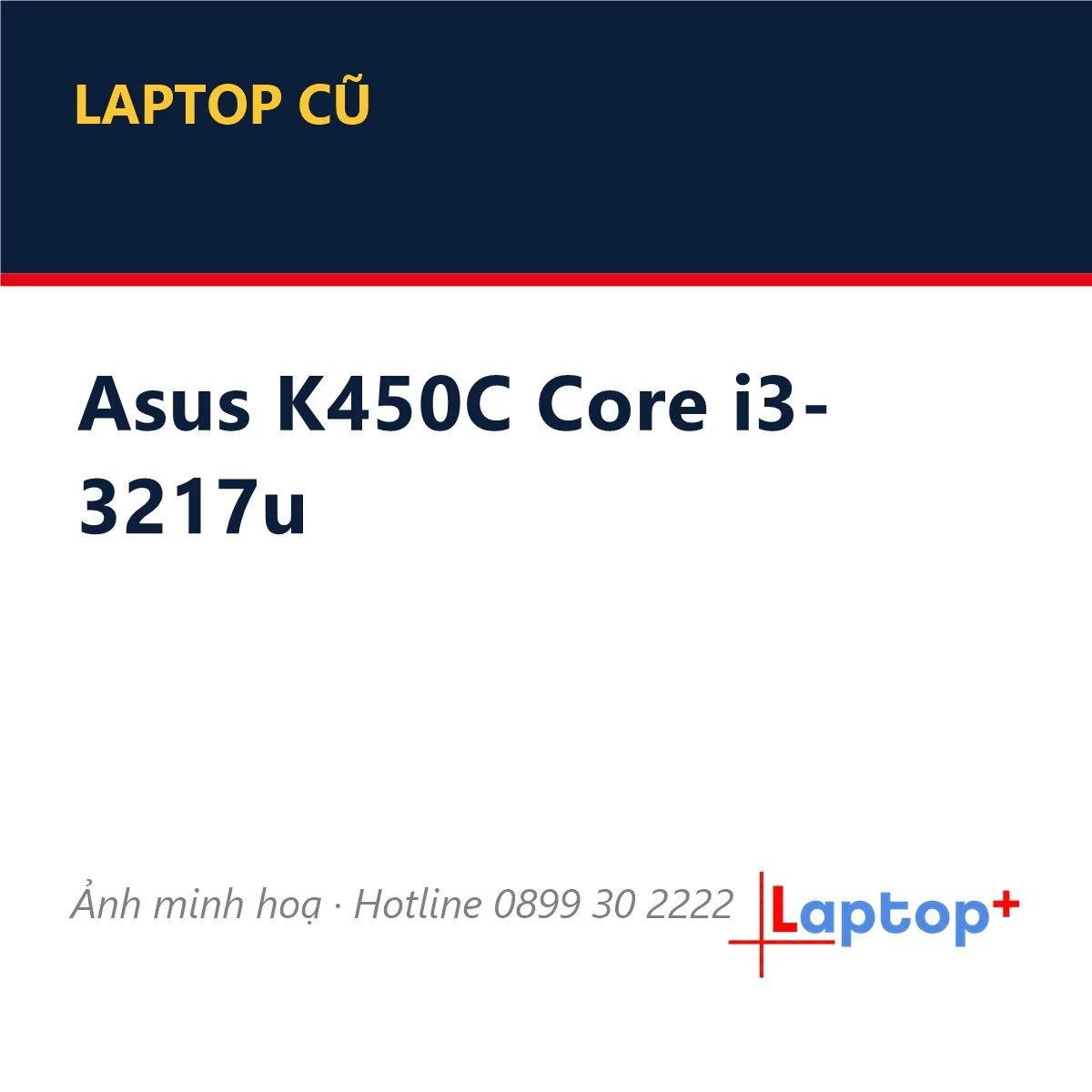 Asus K450C Core i3-3217u