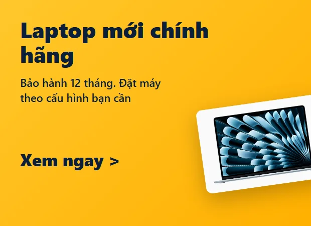 Laptop mới chính hãng