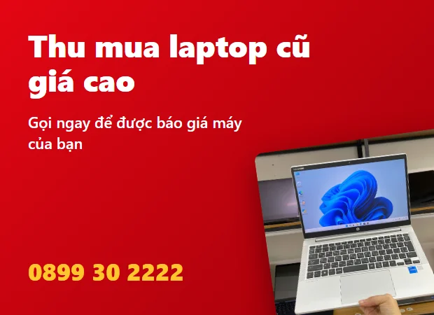 Thu mua laptop cũ giá cao