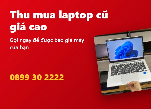 Thu mua laptop cũ giá cao