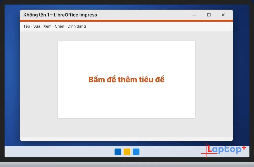 LibreOffice Impress làm trình chiếu thay PowerPoint
