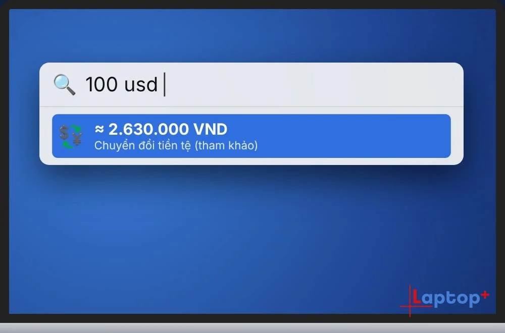 Spotlight đổi 100 USD sang tiền Việt